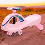 Jucarie gravitationala, Baby Mix, G-Force, Pana la 50 kg, Cu lumini LED, Cu 4 melodii, Volan si sezut ergonomice, 3 ani+, Pink - 5