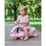 Jucarie gravitationala, Baby Mix, G-Force, Pana la 50 kg, Cu lumini LED, Cu 4 melodii, Volan si sezut ergonomice, 3 ani+, Pink - 2
