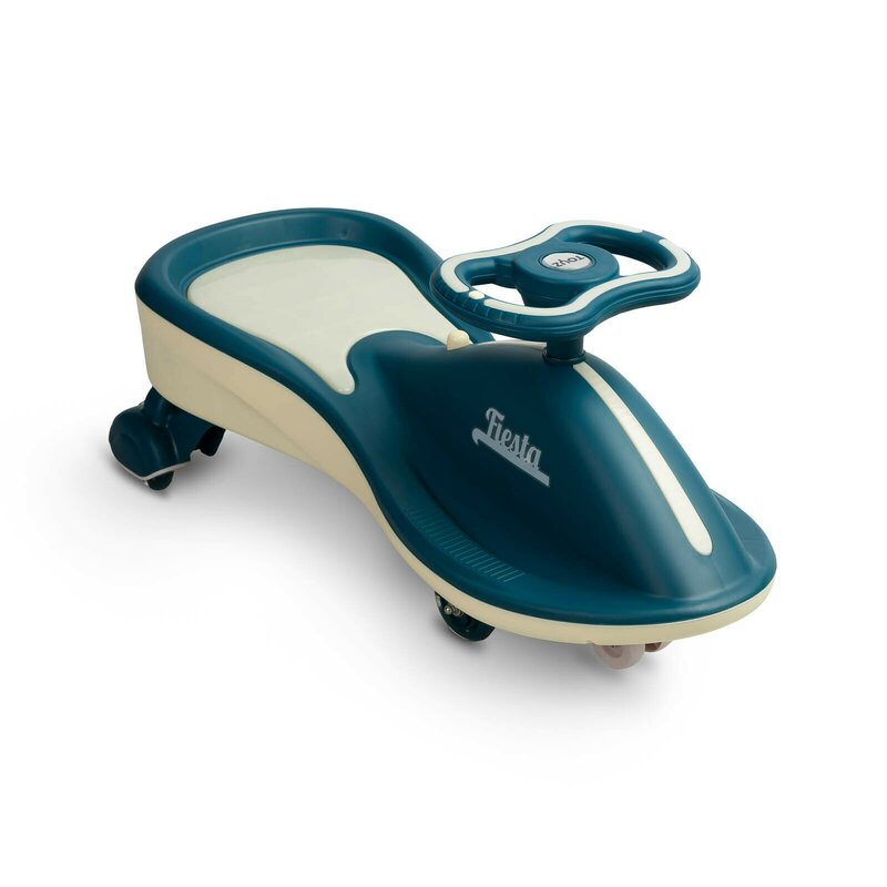 Jucarie gravitationala, Toyz, Fiesta, Ride-on, Cu lumini si melodii, Conform cu standardul EN-71 2 3, 3 ani+, Albastru, Resigilat