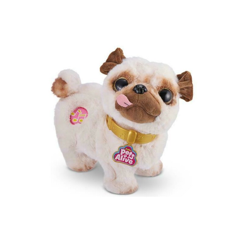 Zuru - jucarie interactiva de plus catelusul pug