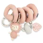 Jucarie interactiva, New Baby, Spirala, Lama, Pentru atasare la patut sau carucior, Dezvolta abilitatile motorii, Include si jucarie pentru dentitie, Fara BPA, 0 luni+, Multicolor - 1