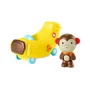 Jucarie interactiva, Skip Hop, Multifunctionala, Poate fi o banana, o masina sau un avion, Cu maimutica, Ajuta la invatarea cauza-efect, 8,35x12,7x9,09 cm, 2 ani+, Yellow - 1