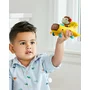 Jucarie interactiva, Skip Hop, Multifunctionala, Poate fi o banana, o masina sau un avion, Cu maimutica, Ajuta la invatarea cauza-efect, 8,35x12,7x9,09 cm, 2 ani+, Yellow - 2
