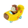 Jucarie interactiva, Skip Hop, Multifunctionala, Poate fi o banana, o masina sau un avion, Cu maimutica, Ajuta la invatarea cauza-efect, 8,35x12,7x9,09 cm, 2 ani+, Yellow - 3