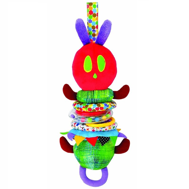 Rainbow designs - Jucarie interactiva The Very Hungry Caterpillar, 29 cm image0