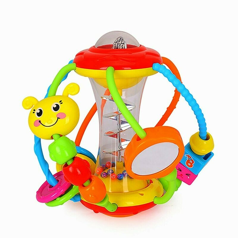 Hola - jucarie motrica minge cu activitati, multicolor