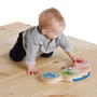 Jucarie muzicala, Baby Einstein, Magic Touch Drums, Lemn, Mod tobe si melodii, Control volum, Stimuleaza creativitatea, Fara BPA, 6 luni+, Multicolor - 6