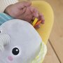 Jucarie muzicala, Bright Starts, Hug-a-bye Baby, Din plus, Model elefant, Lumina intermitenta, Melodii linistitoare, Texturi diverse, Dezvoltare motorie fina, 6 luni+, Multicolor - 6
