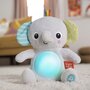 Jucarie muzicala, Bright Starts, Hug-a-bye Baby, Din plus, Model elefant, Lumina intermitenta, Melodii linistitoare, Texturi diverse, Dezvoltare motorie fina, 6 luni+, Multicolor - 2