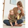 Jucarie pentru agatat, Skip Hop, Discoverosity 3 in 1, Tip Montessori, Tesatura certificata Oeko-Tex si inel din lemn certificat FSC, 0 luni+, 3 moduri de utilizare, Multicolor - 4