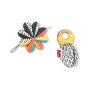 Jucarie pentru agatat, Skip Hop, Discoverosity 3 in 1, Tip Montessori, Tesatura certificata Oeko-Tex si inel din lemn certificat FSC, 0 luni+, 3 moduri de utilizare, Multicolor - 7