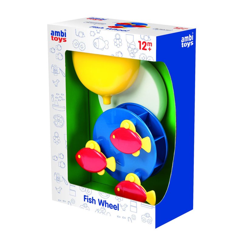 Ambi toys - jucarie pentru baie cursa pestisorilor