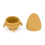 Jucarie pentru baie, Petite&Mars, Splashy Rocket, Din silicon, Fara BPA, 6 luni+, 11x7.5x7.5 cm, Ocru - 2