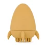 Jucarie pentru baie, Petite&Mars, Splashy Rocket, Din silicon, Fara BPA, 6 luni+, 11x7.5x7.5 cm, Ocru - 3