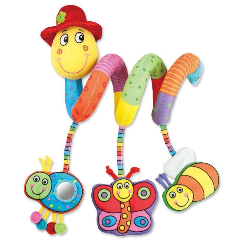 Galt - jucarie pentru patut si carucior wiggly worm