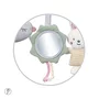 Jucarie pentru scoica, patut si carucior, BabyOno, Texturi multiple, Fosnaitoare, Cu oglinda, 35  x 20 cm, 0 luni+, Multicolor - 5