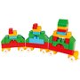 Pilsan - Set de constructie Cuburi Jumbo Blocks,  In cutie, 166 piese - 1