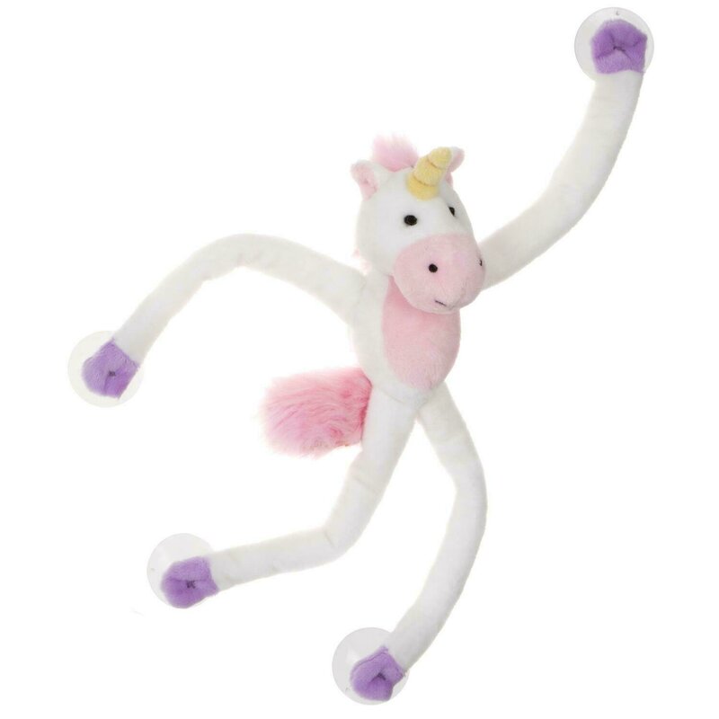 Keycraft - jucarie din plus unicorn cu ventuze