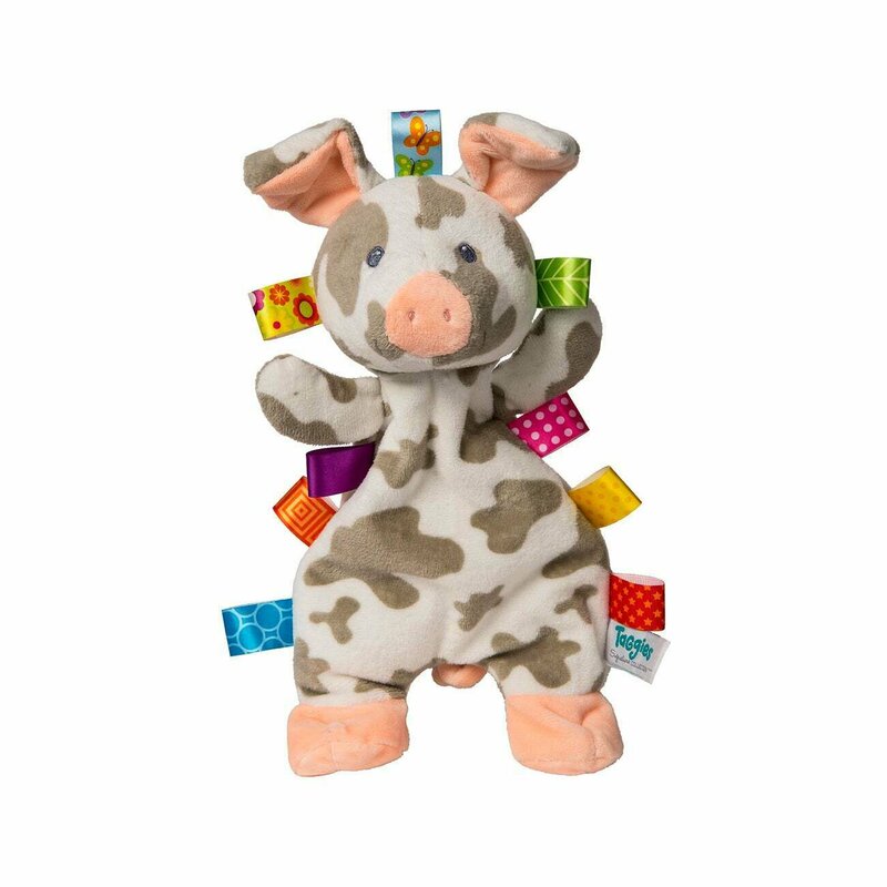 Mary meyer - jucarie plus doudou, porcusorul patches taggies, 30cm, +0 luni,