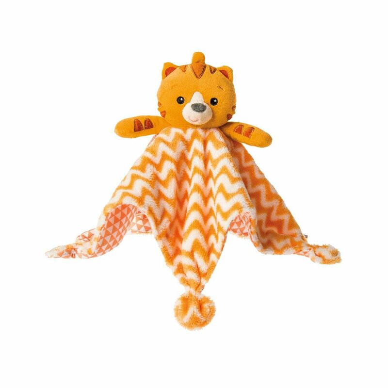 Mary meyer - jucarie plus doudou, tigru baby einstein, 33x33cm, +0 luni,