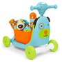 Jucarie ride-on, Skip Hop, Zoo, Functional si ca premergator si trotineta, Cu scaunel/cos depozitare, Cu sunete si lumini, 57,7x34x52 cm, 12 luni+, Dog - 4