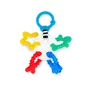 Jucarie senzoriala, Baby Einstein, Din silicon, Pentru antrenament motric, Fara BPA, 23x16x6 cm, 3 luni+, Multicolor - 1