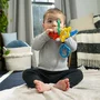 Jucarie senzoriala, Baby Einstein, Din silicon, Pentru antrenament motric, Fara BPA, 23x16x6 cm, 3 luni+, Multicolor - 2