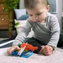 Jucarie senzoriala, Baby Einstein, Din silicon, Pentru antrenament motric, Fara BPA, 23x16x6 cm, 3 luni+, Multicolor - 4