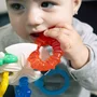 Jucarie senzoriala, Baby Einstein, Din silicon, Pentru antrenament motric, Fara BPA, 23x16x6 cm, 3 luni+, Multicolor - 5