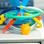 Jucarie senzoriala pentru dentitie cu zornaitoare, Baby Einstein, Opus, 0 luni+, fara BPA, Multicolor - 5