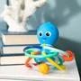 Jucarie senzoriala pentru dentitie cu zornaitoare, Baby Einstein, Opus, 0 luni+, fara BPA, Multicolor - 6