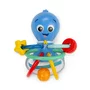 Jucarie senzoriala pentru dentitie cu zornaitoare, Baby Einstein, Opus, 0 luni+, fara BPA, Multicolor - 1