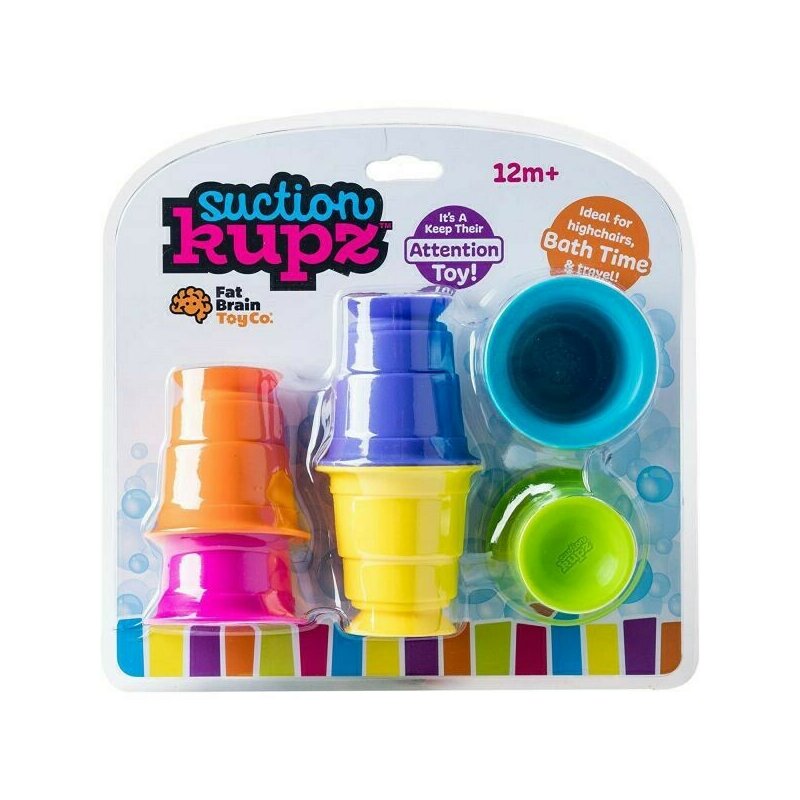 Fat brain toys - jucarie cu activitati suction kupz