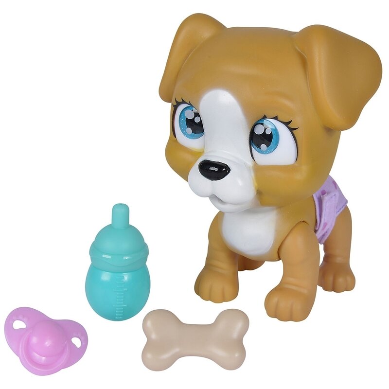 Simba - jucarie interactiva caine cu accesorii pamper petz