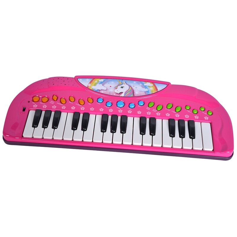 Simba - jucarie orga my music world unicorn cu 32 clape