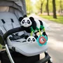 Jucarie spirala pentru patut si carucior, Bocioland, Multifunctionala, Panda - 2