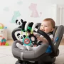 Jucarie spirala pentru patut si carucior, Bocioland, Multifunctionala, Panda - 3