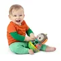 Jucarie zornaitoare, Oball, Grab & Giggle Monkey, 20 sunete si melodii, Manere moi, Usor de prins, 6 luni+, Multicolor - 2