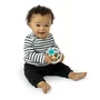 Jucarie zornaitoare, Oball, Grip & Spin, Cu oglinda si bucle interioare rotative, Stimuleaza motricitatea fina, Fara BPA , 0 luni+, Multicolor - 9