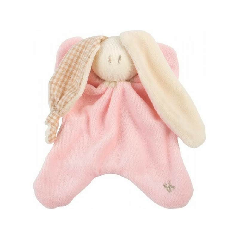 Jucărie zornaitoare textila din bumbac organic - keptin jr - little toddler salmon