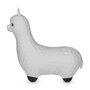 Jumper, Feedo, In forma de lama, Cu pompa inclusa, Din cauciuc, Pana la 70 kg, 50x46x23 cm, 36 luni+, Grey - 4