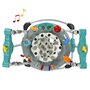 Jumper interactiv, Bebe Stars, Pliabil, Pana la 12 kg, Cu scaun rotativ 360 grade, Cu activitati, Cu sunete si lumini, 6 luni+, Conform cu EN14036, EN71-1-2 62115, Blue Sea Animals - 2