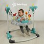 Jumper interactiv, Bebe Stars, Pliabil, Pana la 12 kg, Cu scaun rotativ 360 grade, Cu activitati, Cu sunete si lumini, 6 luni+, Conform cu EN14036, EN71-1-2 62115, Blue Sea Animals - 3