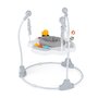 Jumper interactiv, Feedo, Pliabil, Cu scaun rotativ 360 grade, Cu panou de activitati, Pana la 25 kg,, 83x83x86 cm,6 luni+, Multicolor - 1