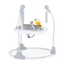 Jumper interactiv, Feedo, Pliabil, Cu scaun rotativ 360 grade, Cu panou de activitati, Pana la 25 kg,, 83x83x86 cm,6 luni+, Multicolor - 4