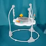 Jumper interactiv, Feedo, Pliabil, Cu scaun rotativ 360 grade, Cu panou de activitati, Pana la 25 kg,, 83x83x86 cm,6 luni+, Multicolor - 7