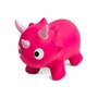 Jumper, Toyz, Dinu, Gonflabil, Cu pompa inclusa, Pana la 25 kg, Cu manere in forma de coarne, 61x35x28 cm, 18 luni+, Roz - 3
