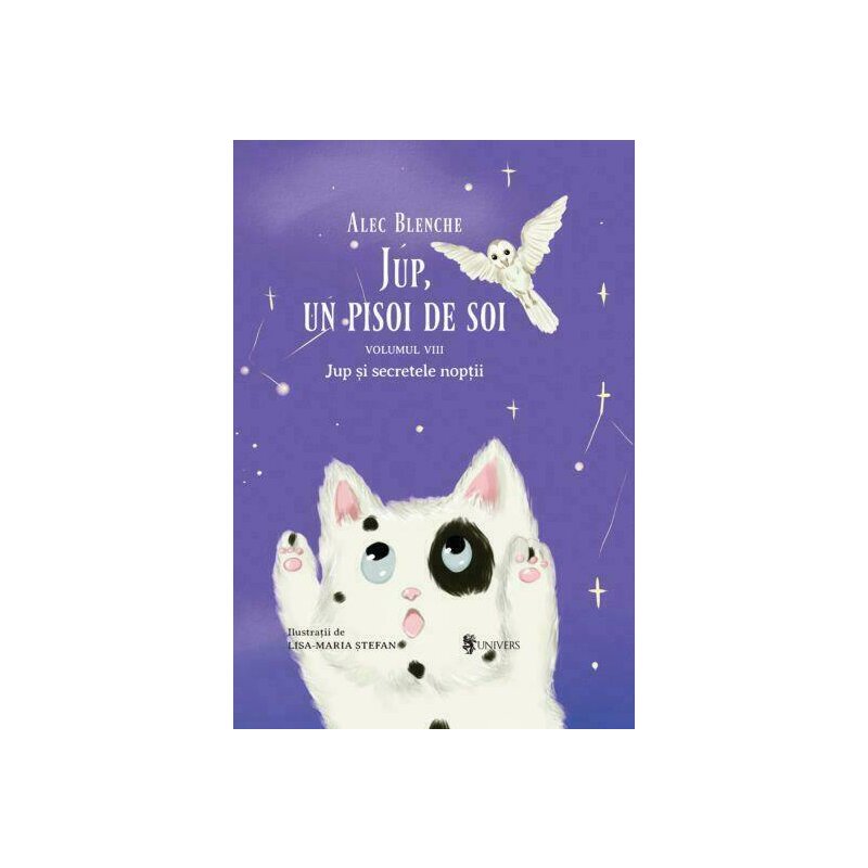 Univers - carte cu povesti jup un pisoi de soi - volumul viii - jup si secretele noptii