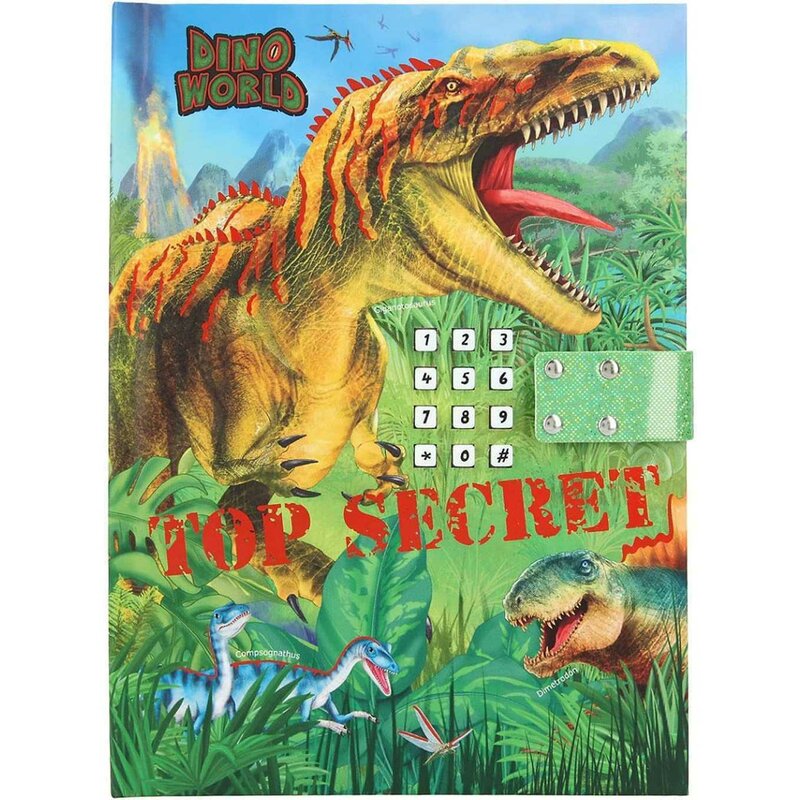 Depesche - jurnal cu cod si muzica dino world top secret pt11569