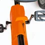 Kart cu pedale, Baby Mix, Go-Buggy, Roti gonflabile, Ergonomic, Scaun jos in stil sport, Volan sport, 5-8 ani, White - 9